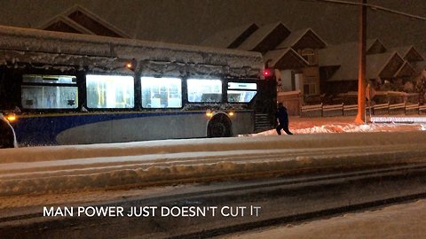 Surprise Snow Storm Paralyzes Transit In Southern British Columbia