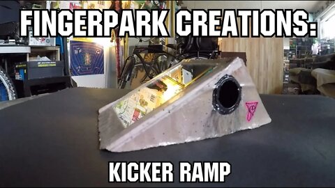 FingerPark Creations - Kicker Ramp ( Fingerboarding )