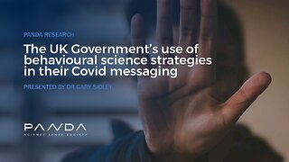 The UK Government’s use of behavioural science strategies in their Covid messaging | Dr Gary Sidley