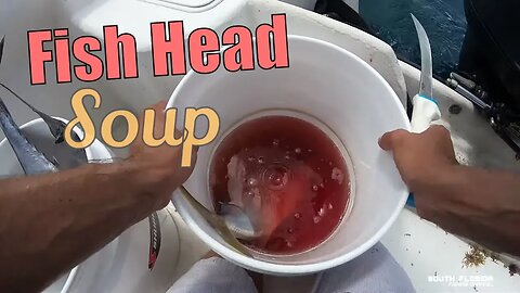 Flag Yellowtail & Mutton Snapper Fish Head Soup | Key Largo Catch and Cook