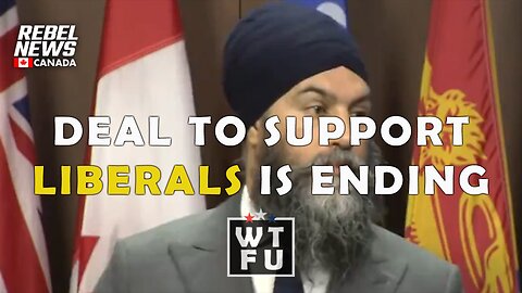 Jagmeet Singh says his party's deal to support the Trudeau Liberals is ending on March 1