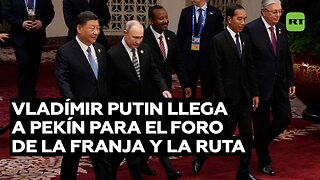 El presidente de Rusia se reune con líderes de Asia y Europa en el foro de la Franja y la Ruta