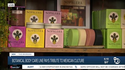 Botanical body care line pays tribute to Mexican culture