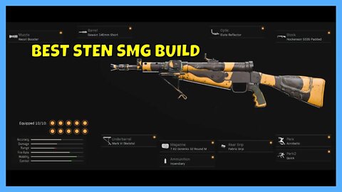 This STEN SMG Build is 🔥 on REBIRTH (Best Sten Class Setup Warzone)