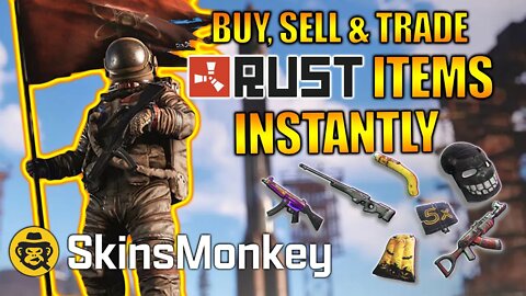How to Buy, Sell & Trade Rust Items using SkinsMonkey!