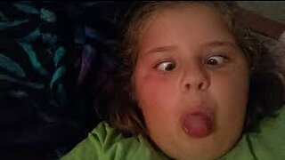 Little Girl Has Comical Effort Funniest Moment Of Baby And Animals