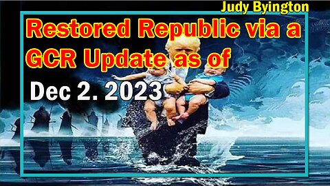 Restored Republic via a GCR Update as of Dec 2, 2023 - Scott Ritter On Israeli Ceasefire