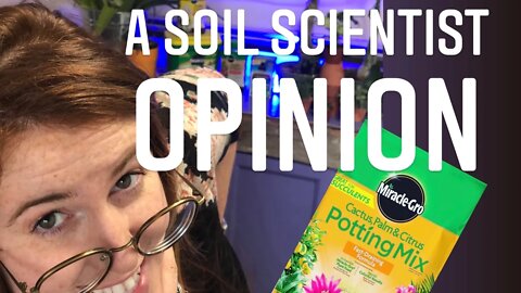 A SOIL SCIENTIST REVIEW ON MIRACLE GRO SUCCULENT MIX. DIY SUCCULENT SOIL| Gardening in Canada 🌵