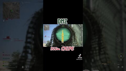 DMZ-322 meter Snipe! #mw2 #cod #sniper #dmz #mw3 #sniping #clean #shots #amazing ng