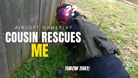 Cousin Barely Saves Me! Protect The Bomb Airsoft Gameplay