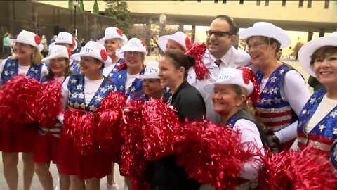 Dancing Granny injured in Christmas parade performs for caregivers that saved her life