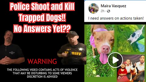"Police Shoot & K*ll Trapped Dogs! No Answers Yet?" | Civic Duty *Viewer Discretion is Advised*