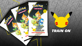 Opening Three Pokémon 25th Anniversary First Partner Packs, Sinnoh Edition!