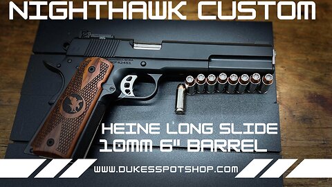 Check out the Nighthawk Custom Heine Long Slide 6” barrel 10mm🇺🇸