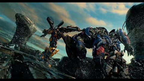 TRANSFORMERS chase scene 1080p