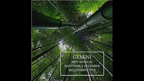 GEMINI- "SOMETHING STRANGE IS HAPPENING HERE" NEW MOON, DECEMBER 2023.