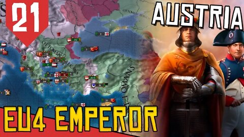 Primeira Guerra com IMPÉRIO OTOMANO - EU4 Austria #21 [Série Gameplay Português PT-BR]