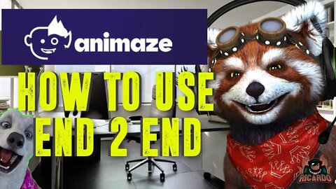 How to Use Animaze by Facerig End to End