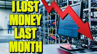 Why My Mining Farm Lost Money Last Month