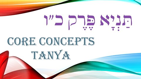 Core Concepts Tanya: Chapter 26