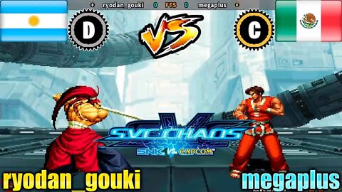SNK vs. Capcom: SVC Chaos (ryodan_gouki Vs. megaplus) [Argentina Vs. Mexico]