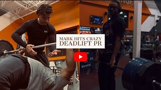 CANT BELIEVE MARK HIT THE CRAZIEST DEADLIFT PR 😳🤯