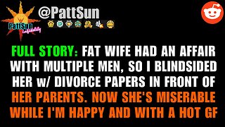 FULL STORY: Cheating Wife had multiple affairs so I blindsided her w/ divorce, now she's miserable