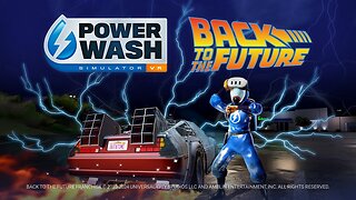 PowerWash Simulator VR - Back to the Future DLC Official Trailer | Meta Quest Platform