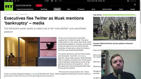 Executives flee Twitter as Musk mentions ‘bankruptcy’