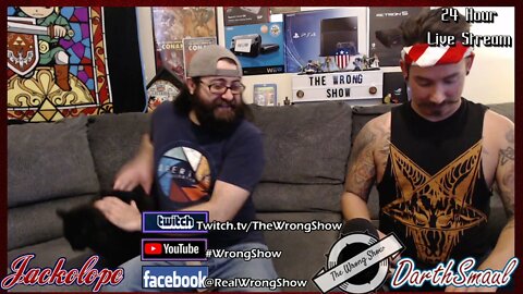 VOD Part 1: 24 Hour Live Stream! The Wrong Day! Mass Effect! Alvin & Danny