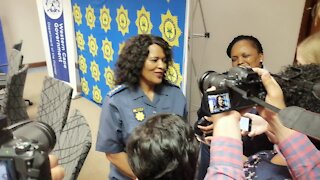 SOUTH AFRICA - Cape Town - Provincial Police Commissioner Matakata (Video) (6ny)