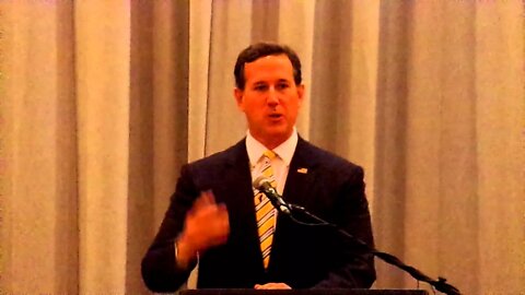 Rick Santorum Speaks at Cornerstones NH 5-12-15 1 of 2