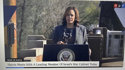 Vice president, Harris “CEASE-FIRE” in six weeks