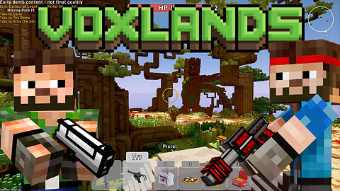 Voxlands - Bringing Guns To A Minecraft-Like World (Open World Action Adventure)