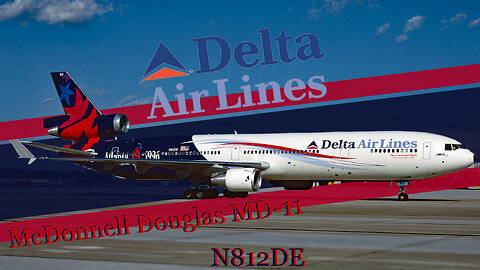 Rare Beauty: A Up-Close Look at Delta's Iconic MD-11 "Centennial Spirit" (N812DE)