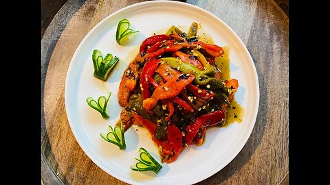 Roasted Pepper 凉拌虎皮尖椒