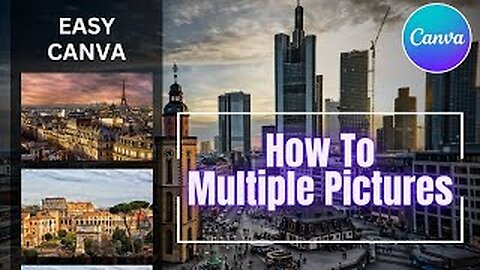 Multiple Pictures Slides in canva | Morph Animation in Canva I Canva Tutorial