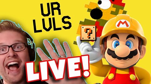 Playing your Mario Maker 2 courses LIVE !!