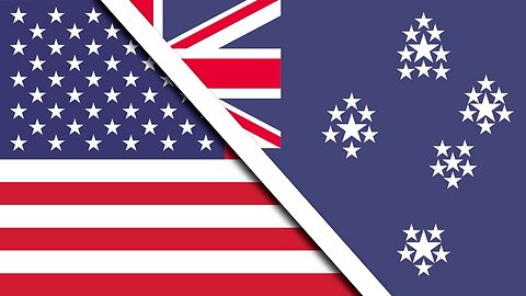 Flags in Style of Australia🇦🇺 | Flag Animation