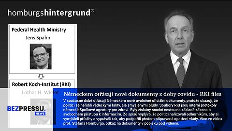 Německem otřásají nové dokumenty z doby covidu - RKI files