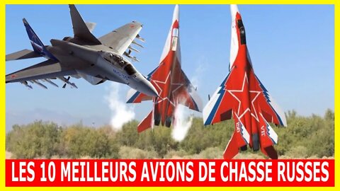 🔴Voici les 10 avions de chasses Russes qui font peur aux ennemies de la Russie