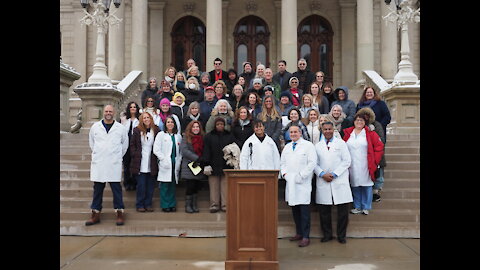 Americas Frontline Doctors Stand with Michigan Healthcare Workers
