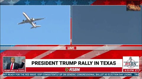 Trump Force One Debut