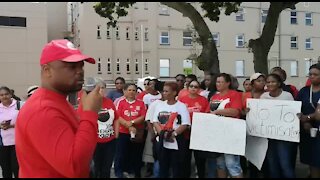 SOUTH AFRICA - Durban - Entabeni Hospital staff strike (Videos) (sHQ)