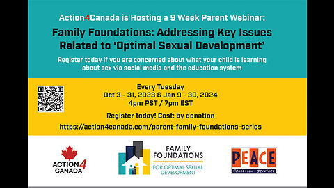 Action4Canada Family Foundations - Highlights Part 1 Oct. 2023