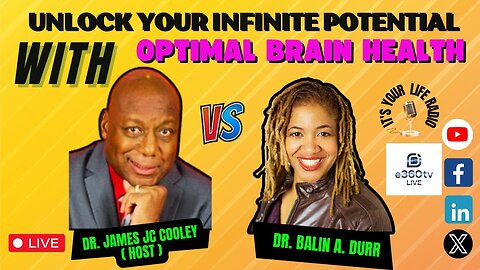 502 "Unlock Your Infinite Potential With Optimal Brain Health" ; Dr. Balin A. Durr