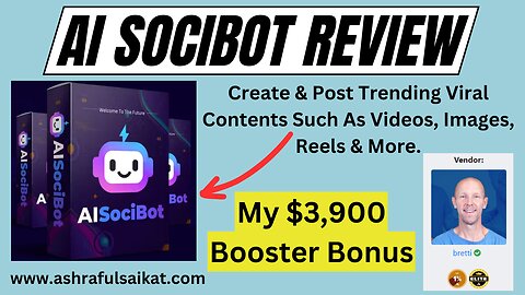 AI Socibot Review + $3,900 Booster Bonus (AI Socibot by Brett Ingram)