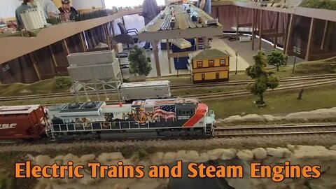 Lake Region Threshers Show - Electric Trains Steam Engines and an Old House