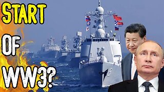 BREAKING: START OF WW3? - China & Russia Navy Fleets Near Alaska! - What Does This Mean?