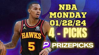 #PRIZEPICKS | BEST #NBA PLAYER PROPS FOR MONDAY | 01/22/24 | BEST BETS | #BASKETBALL | TODAY